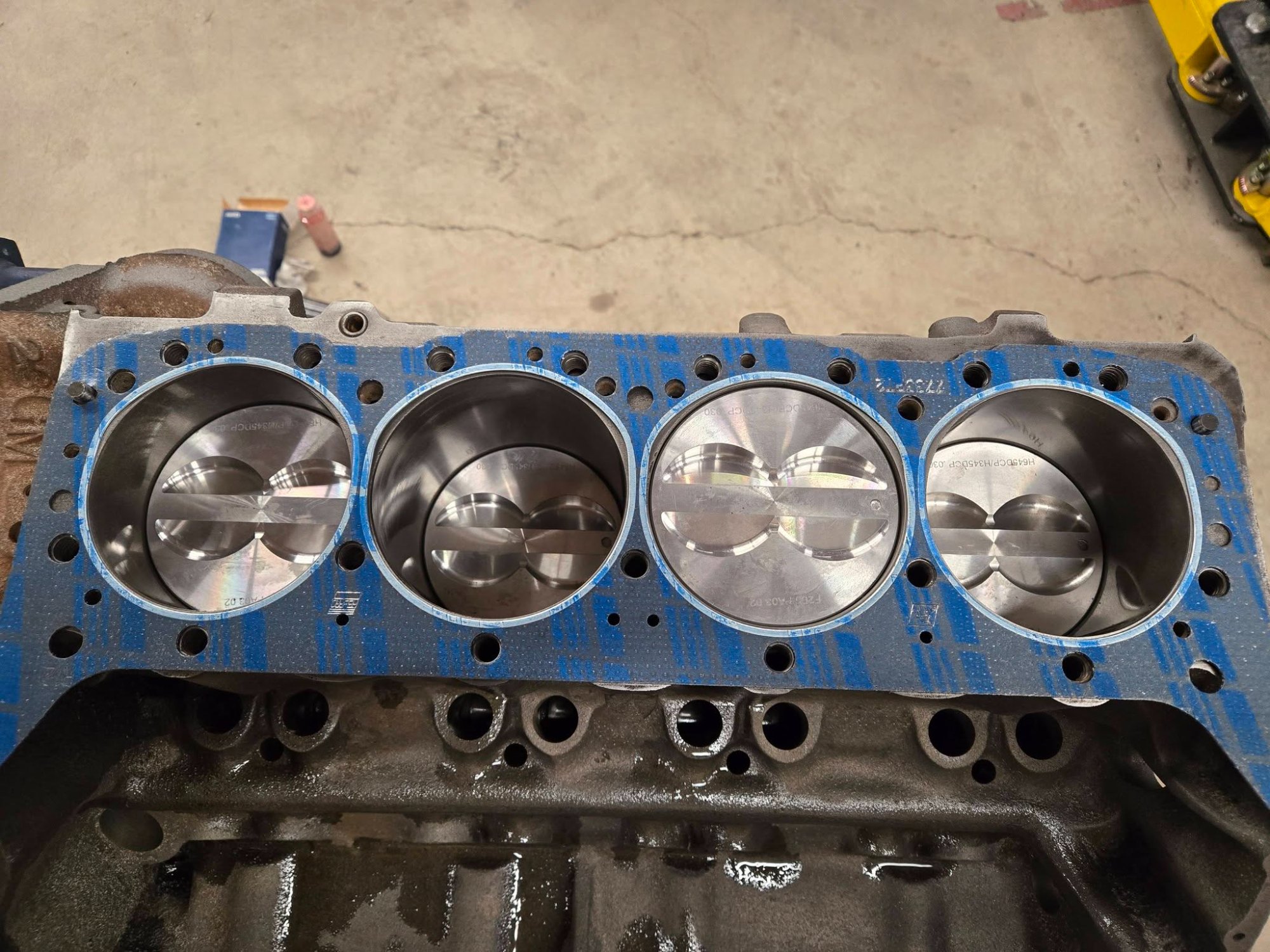 Edelbrock V8 engine bay build