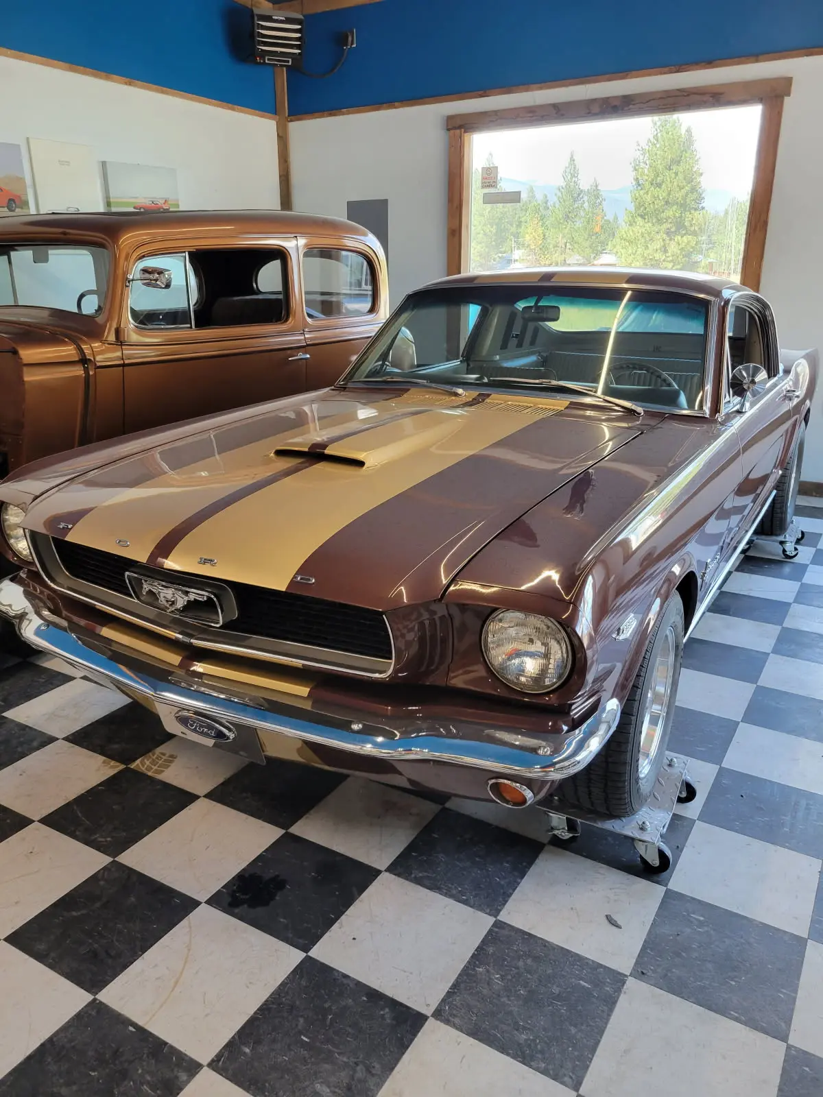 Camaro SS in the shop
