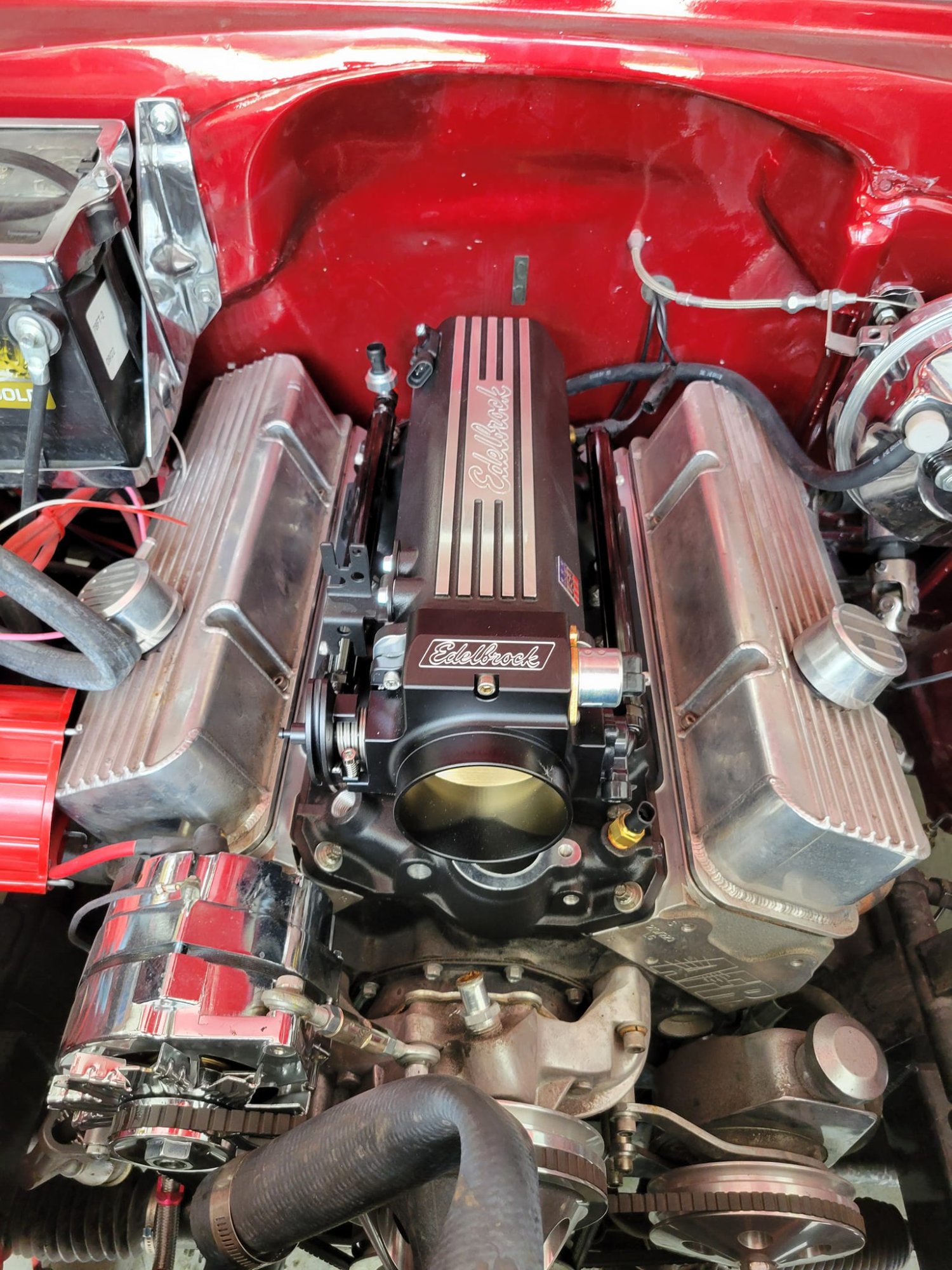 Red small block rebuild